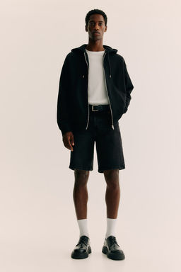 Chaqueta sudadera con cremallera Loose Fit - H&m фото 3