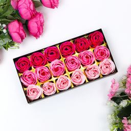 Мыльные розочки, цветные оттенки, набор 18 шт. - SB BEAUTY фото 7