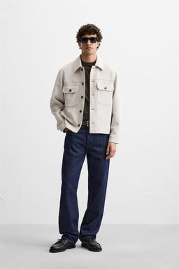 FAUX SUEDE OVERSHIRT - Zara фото 10