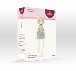 Набор для шитья Miadolla MD-0368 Мама Кошка и котенок