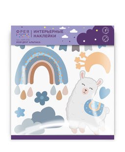 ФРЕЯ ISRM-005 Набор интерьерных наклеек Мой друг альпака фото 3