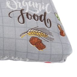 Сидушка на стул с завязками Радушная хозяйка 40х40, бязь, Чили