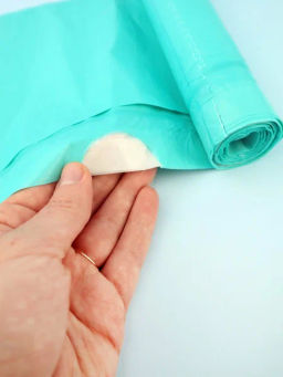 Avikomp Пакеты для мусора, 60л*10шт, Уникальные технологии, с завязками, ВНАХЛЕСТ, ПСД, в Рулоне, голубой