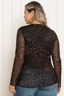 Лонгслив П-2235/4 - Леди агата фото 6