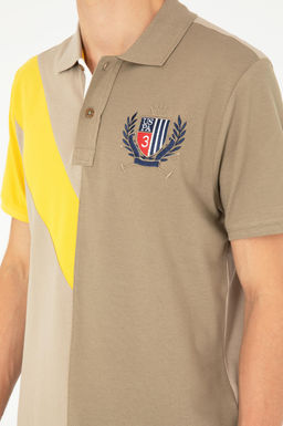 Мужская футболка светло-хаки Неожиданная скидка в корзине - U.s. polo assn фото 7