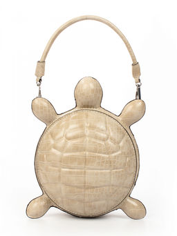 LACCOMA сумка ИГР2517-черепаха-белый эко кожа
