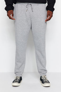 TRENDYOL MAN Siyah Buyuk Beden Regular/Normal Kesim Lastik Paca Jogger Polarl? Esofman Alt? TMNAW24AJ00002 - Trendyolmilla фото 19