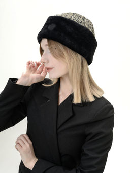 П26-33 Пилотка перепёлка с мехом