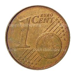 1 евроцент 2018 года Испания