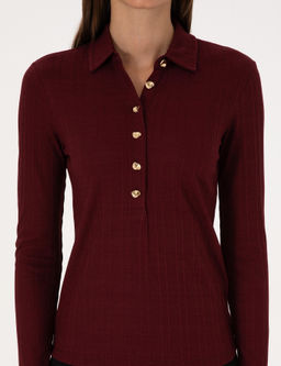 Vi_ne Slim Fit _rme Bluz - Pierre cardin фото 6