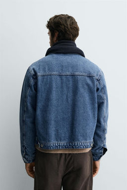 QUILTED DENIM OVERSHIRT