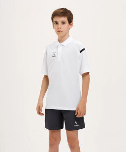 Поло JOGEL CAMP 2 Poly Polo, белый  фото 9