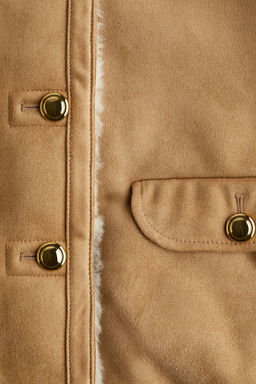 Chaqueta con forro de peluche - H&m фото 5