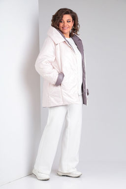 Куртка Diamant 1914-Р беж-какао фото 39