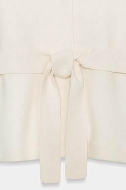 KNIT WAISTCOAT WITH BELT - Zara фото 7