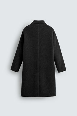 WOOL COAT WITH POCKETS - Zara фото 9
