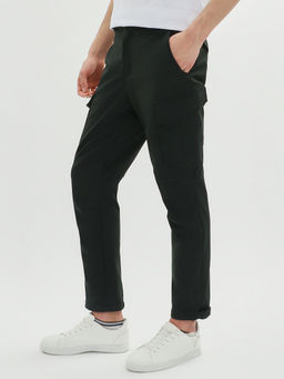 Брюки спортивные софтшелл MTFORCE мужские темно-зеленого цвета 2403TZ  фото 7