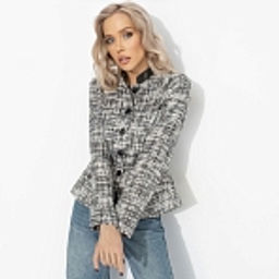 Жакет приталенный с подплечниками, Взрыв эмоций