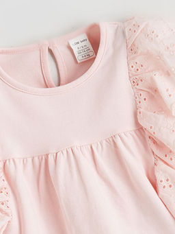 Brode Detayl? Penye K?z Bebek Tak?m