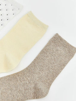 Desenli Kad?n Soket ?orap 5li