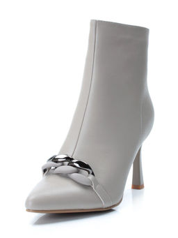 01-PCM343-3 GRAY Ботинки демисезонные женские (натуральная кожа, байка) - Фабричный китай фото 5