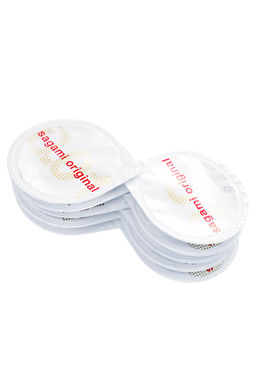 Презервативы Sagami, original 0.01, полиуретан, 17 см, 5,5 см, 10 шт.  фото 3