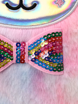 Блокнот плюшевый Funny hare, holography, 21,5х14,5 см, плотность 80 гр.