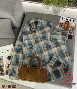 Рубашка женская в стиле оверсайз