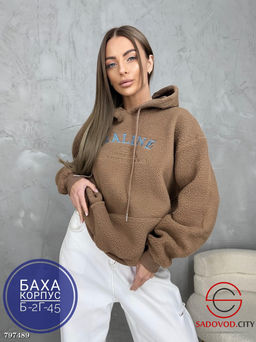 Худи унисекс с вышивкой - Bruno фото 7