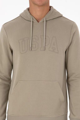 Erkek A__k Haki Basic Sweatshirt Sepette S_rpriz _ndirim - U.s. polo assn фото 6