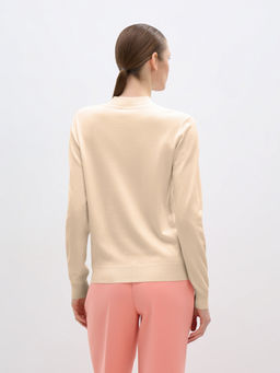 Conso/KTL 240711 - beige Водолазка женская  фото 3