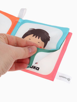 Книжка - шуршалка для малышей Крошка Я «Семья», 11×11.5 см, от 3 мес.