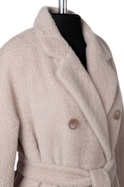 02-3224 ПАЛЬТО ЖЕНСКОЕ УТЕПЛЕННОЕ (ПОЯС) - Империя пальто фото 3