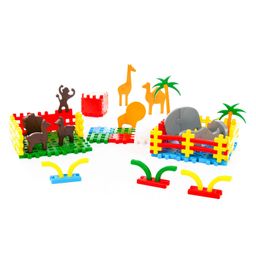 Конструктор Зоопарк (235 элементов) (в мешке) - Полесье фото 2