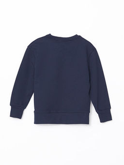 Bisiklet Yaka Bask?l? Erkek Bebek E?ofman Tak?m - Waikiki фото 3