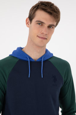 Мужской темно-синий свитшот Неожиданная скидка в корзине - U.s. polo assn фото 2