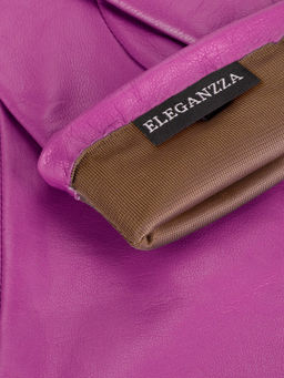 Перчатки женские ш/п IS0190 fuchsia - Eleganzza фото 4