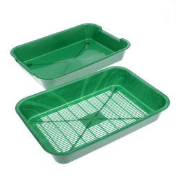 Туалет средний с сеткой 36 х 26 х 6,5 см, зеленый - Simaland фото 3