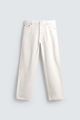 JEANS STRAIGHT FIT / Blanco - Zara фото 7