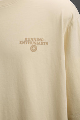 RUNNING GRAPHIC PRINT T-SHIRT - Zara фото 7