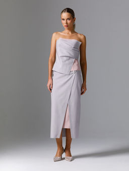 Юбка в полоску