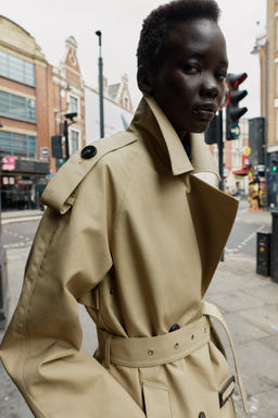 TRENCH COAT WITH BELT - Zara фото 7