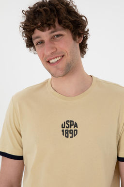 Erkek Regular Fit Bisiklet Yaka A__k Haki Ti__rt Sepette S_rpriz _ndirim - U.s. polo assn фото 2
