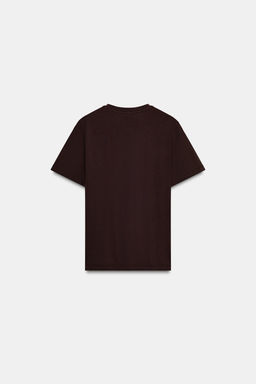 SHORT SLEEVE FAUX PEARL T-SHIRT - Zara фото 6