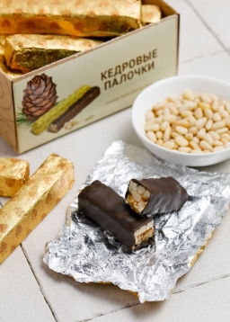 Кедровые палочки, 640 г | шоу-бокс - Сибирский кедр фото 3