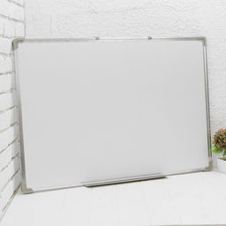 Доска магнитно-маркерная, двусторонняя, с полочкой, 90×60 см