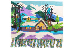 Гобелен (100*80см) состав: джут, хлопок № Гб434