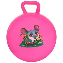 Мяч детский с ручками, d=15 см, 80 г, цвет МИКС - Simaland фото 3