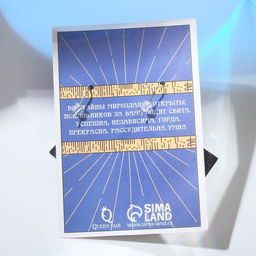 Серьги акрил Таро верховная жрица, цветные в серебре - Queen fair фото 4