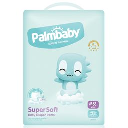 Скидка 6%! Подгузники-трусики детские Palmbaby Super Soft Premium M 6-11 кг/ 58 шт